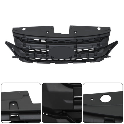 Findmall Glossy Black Front Bumper Grille Assembly Replacement for Edge 2011-2014