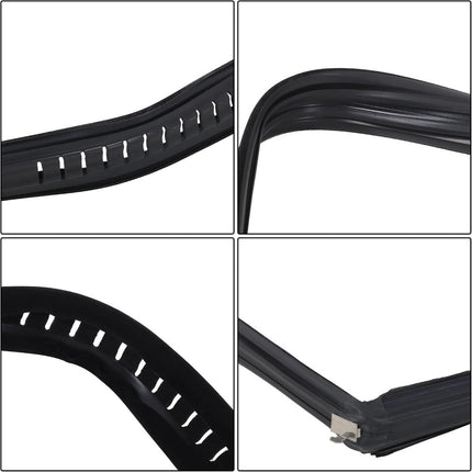 Findmall Window Sweep & Run Channel Weatherstrip Kit for Chevrolet K5 Blazer, 6-Piece