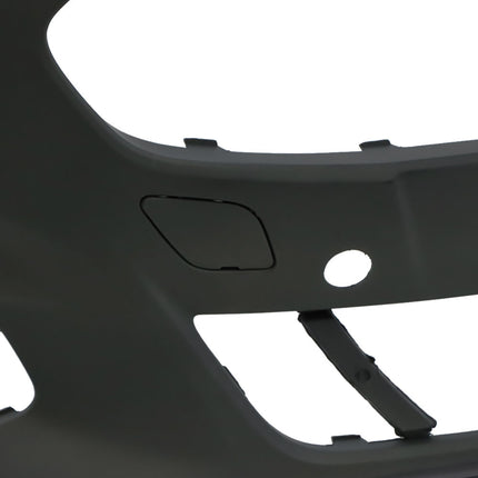 Findmall Primed Front Bumper Cover Replacement for 2013-2016 Ford Fusion with Parking Sensor Holes and Tow Hook Hole