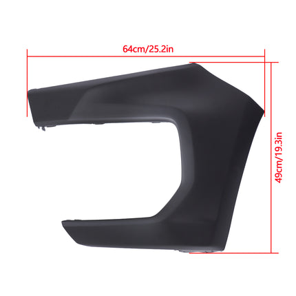 Findmall Front Bumper Side Covers for 2021-2022 Chevrolet Colorado, Left and Right Pair, Replacement for 84922760 and 84922761