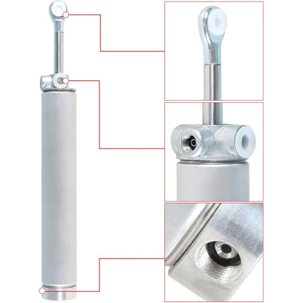 Findmall 2 Pcs Aluminum Convertible Top Piston Hydraulic Lift Cylinder Replacement for Mustang 1999-2004