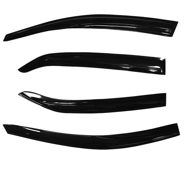 Findmall Smoke Tint Side Window Visor Vent Rain Guard Deflector Replacement for 2014-2017 Toyota Corolla