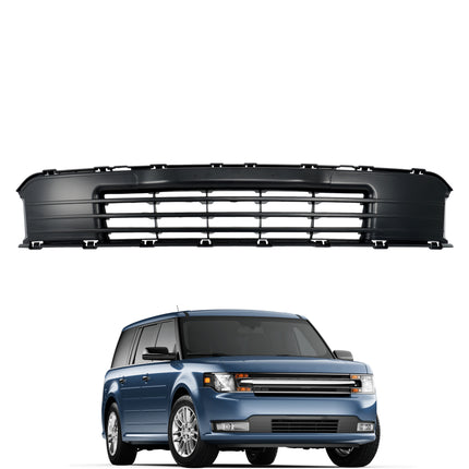 Findmall Front Grille Lower Matte Black Mesh Style Replacement for Flex 2013-2019 Replacement for FO1036178