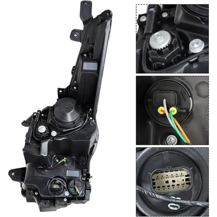 Findmall Headlight Headlamp Assembly Halogen Passenger Side Replacement for ATS 2013 2014 2015 2016 2017 2018 Replacement for 23236366 Right RH