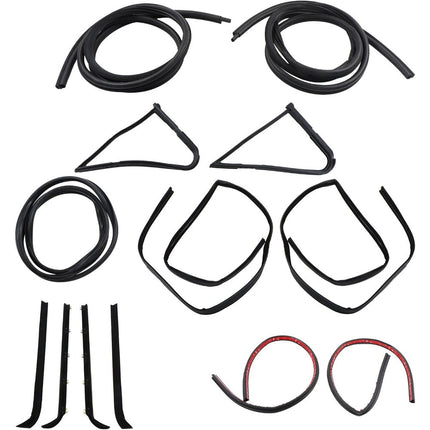 Findmall Window Weatherstrip Kit for 1980-1986 Ford F-Series, KF100613
