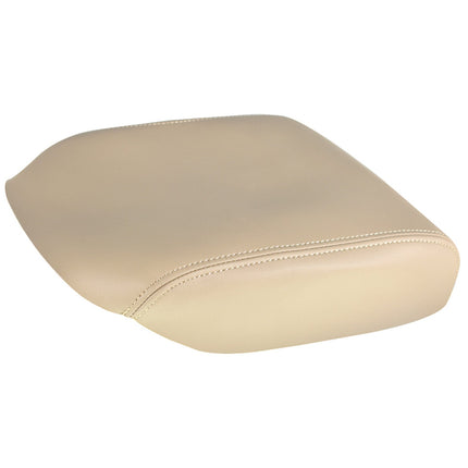 Findmall Beige Leather Armrest Center Console Lid Cover Skin Replacement for 2009-2015 Honda Pilot