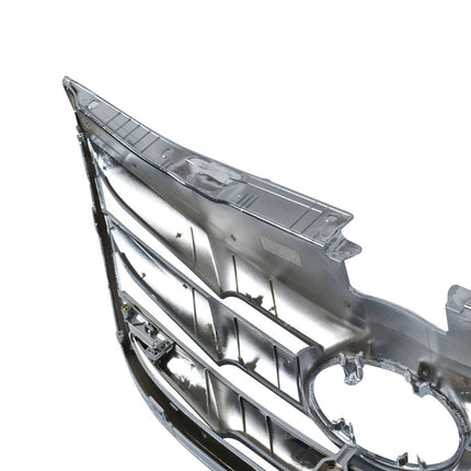 Findmall Front Grille for 2011-2013 Hyundai Sonata, Black with Chrome Trim