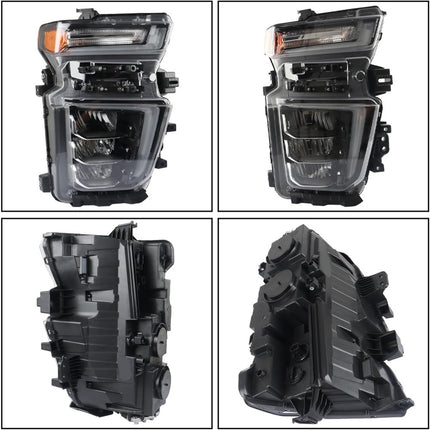 Findmall Headlights Assembly Replacement for Silverado 2500HD 2020-2023