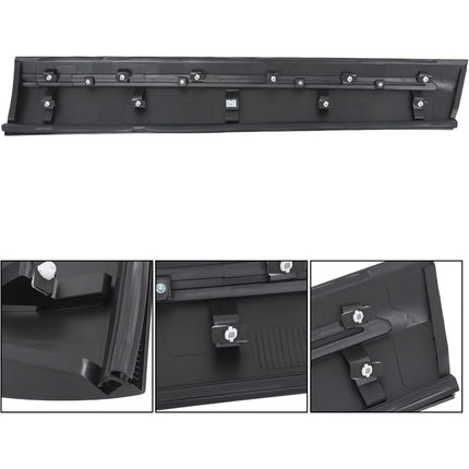 Findmall Front Left Lower Door Molding for 2019-2022 Honda Pilot, Gloss Black