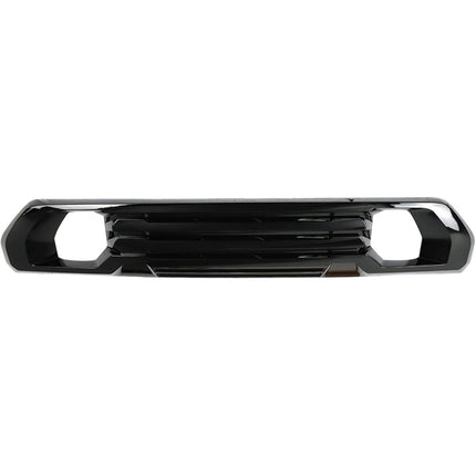 Findmall Front Lower Bumper Grille Plate Filler for 2019‑2022 GMC Sierra 1500 AT4 Denali, Painted Gloss Black Factory Plastic, Replacement for 84176747