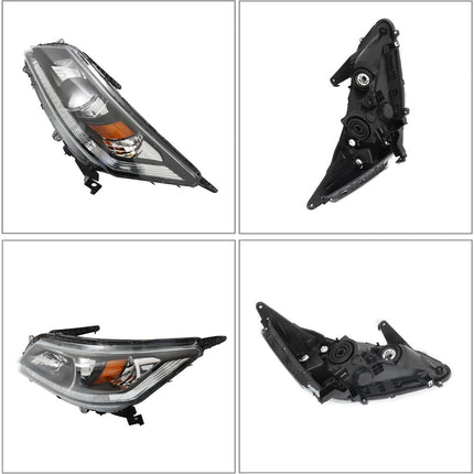 Findmall Headlight Assembly for 2013–2015 Honda Accord 4-Door Sedan Front Left Driver Side, Replaces 33150-T2A-A01