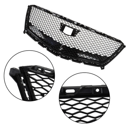 Findmall Glossy Black Mesh Front Upper Grille Replacement for XT5 2016-2020
