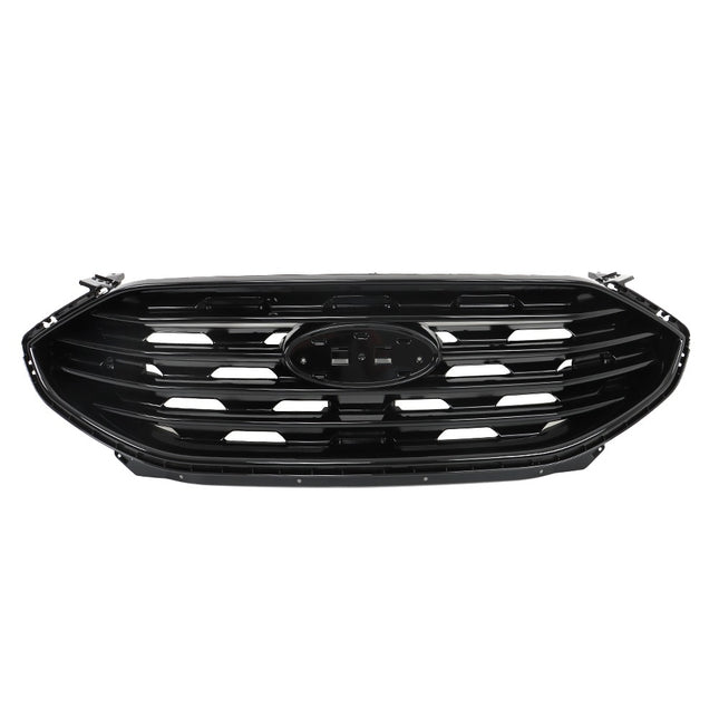Findmall Black Full-Overlay Front Upper Center Bumper Grille Replacement for Edge 2019-2022