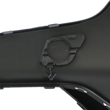 Findmall Primed Front Bumper Cover with License Plate Holes Replacement for 2019-2020 Ford Fusion