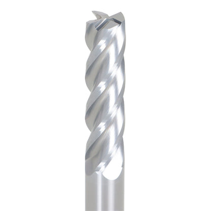 findmall 1/2 Inch Helix Carbide End Mill Tialn Coated 4 Flute 2 Inch Length of Cut Fit for Aluminum Cut Non-Ferrous Metal Upcut CNC Spiral Router Bit