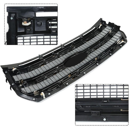 Findmall Front Upper Mesh Grille for 2015-2017 Ford F-150, Chrome