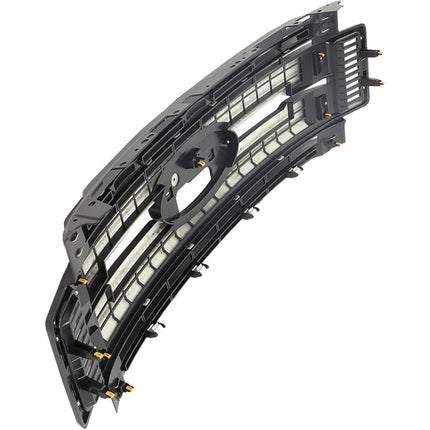 Findmall Front Bumper Upper Mesh Grill Grille Replacement for 2017-2019 F250 F350 HC3Z8200AC