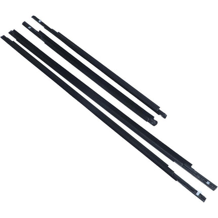 Findmall Window Weatherstrip Kit for 2007-2016 Toyota Yaris Sedan, 4-Piece