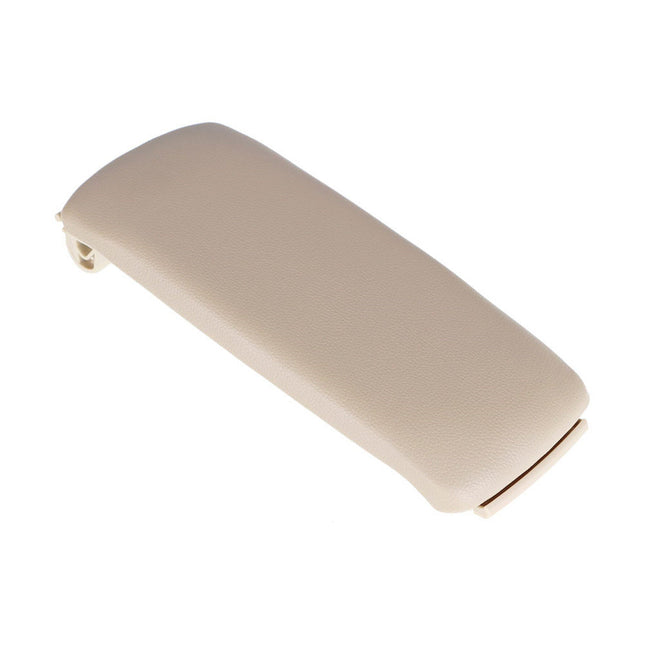 Findmall Leather Armrest Center Box Console Lid Cover Beige Thin Legs Replacement for 1999-2005 A6 C5 Car 2005-2008 A4 B7 Travel Version