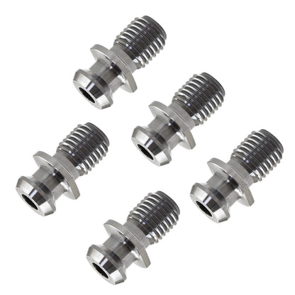 5Pcs CAT 50 45°1.140" Pull Stud Coolant Thru Retention Knob Replacement For Mazak