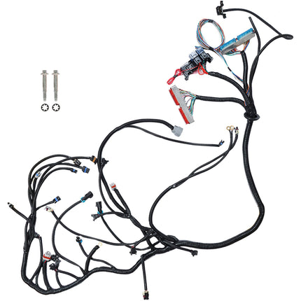 Findmall Standalone Wiring Harness with 4L60E Replacement for 1998-2006 DBC LS1 Engine 4.8 5.3 6.0 Vortec T56 or Non-Electric Tran (Drive by Cable)