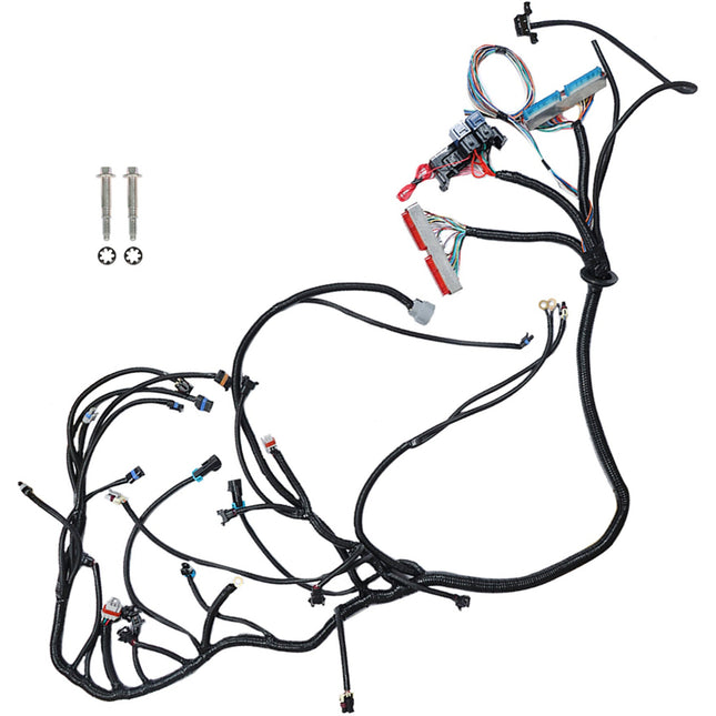 Findmall Standalone Wiring Harness with 4L60E Replacement for 1998-2006 DBC LS1 Engine 4.8 5.3 6.0 Vortec T56 or Non-Electric Tran (Drive by Cable)