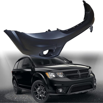 Findmall Primed Front Bumper Cover Replacement for 2011-2017 Dodge Journey, 5YB55TZZAB
