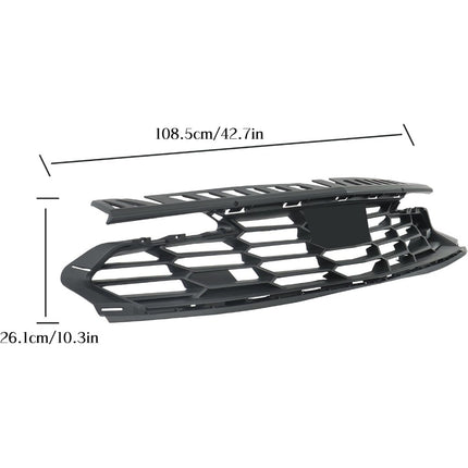 Findmall Black Front Upper Bumper Grille Replacement for Camaro RS 2019-2024 84112274