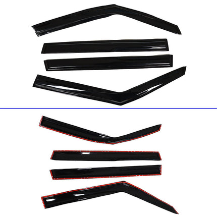 Findmall Side Window Visor Vent Rain Guard Deflector Replacement for 2008-2013 Kia Soul