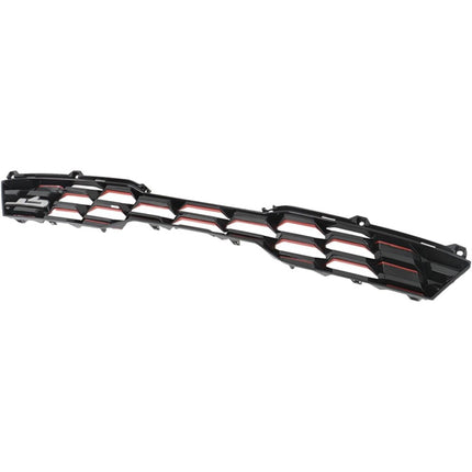 Findmall Front Upper Mesh Grille for 2022-2023 Kia Forte GT, Black and Red
