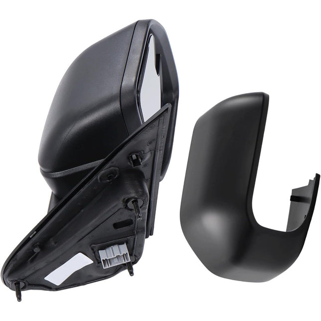 Findmall Side Mirror Assembly, Passenger Side, Power, Wide-Angle Spotter, 3-Pin