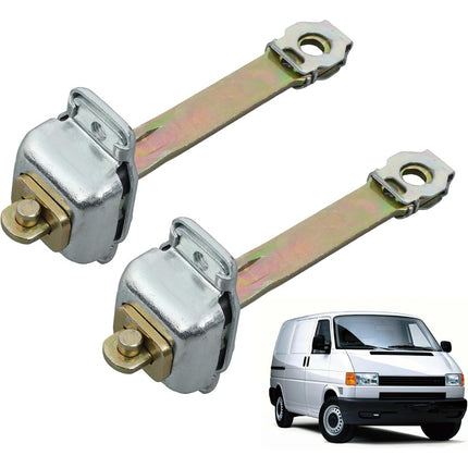 Gold Hinge Stop Check Strap Limitery Replacement for Transporter Replacement for Transporter T4 1990-2003, 2Pcs, Front Door, Easy installation