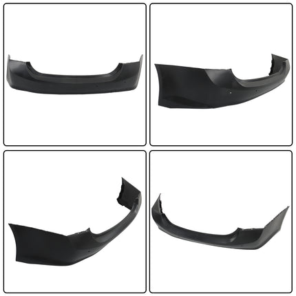 Findmall Rear Bumper Cover for 2016-2018 Chevrolet Malibu, Primed