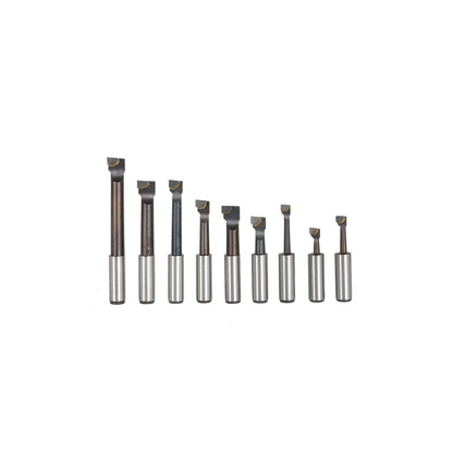 2 Inch Boring Head MT3 Carbide Boring Bar Set Milling Set Fit for Milling, Shaping and Drilling Machines