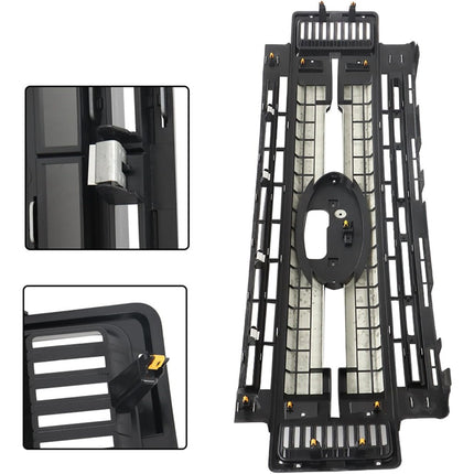 Findmall Front Bumper Upper Mesh Grill Grille Replacement for 2017-2019 F250 F350 HC3Z8200AC