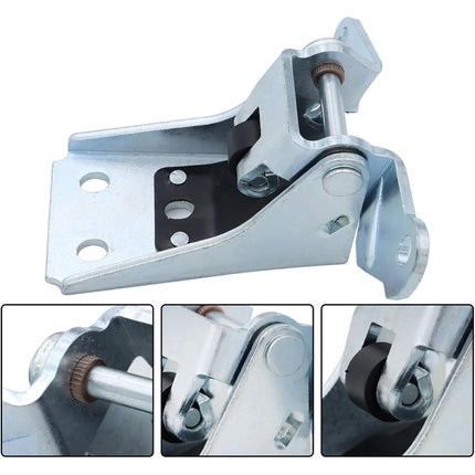 2-Pack Left Right Door Hinge Upper Lower Set for 1980-1996 Bronco F150 F250 - Steel, Standard, Unfinished