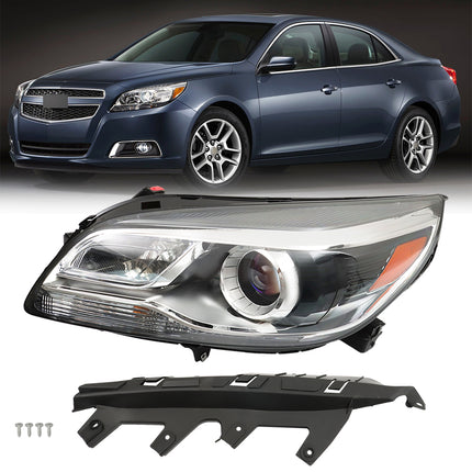 Findmall Headlights Assembly Replacement for Malibu 2013-2015 GM2502364