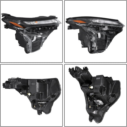Findmall Headlight Assembly Projector w/o DRL Right Side RH Replacement for Trax LS RS 2024-2025