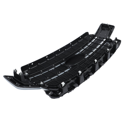 Findmall Chrome Front Bumper Grille Grill Replacement for F150 LIMITED 2018-2020 Replacement for JL3Z8200RA