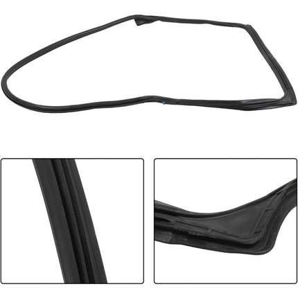Findmall Door Window Weatherstrip Kit for 2007-2018 Jeep Wrangler, 4-Piece
