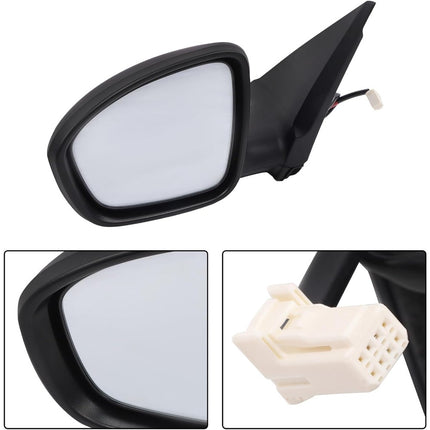 Findmall Driver Side Power Side Rearview Mirror Replacement for Sentra 2020-2022 Replacement for NI1320326 3-Pin Connector