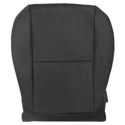 Findmall Driver Bottom Cloth Seat Cover (Black) Replacement for 2007-2014 Silverado 1500 2500HD 3500HD