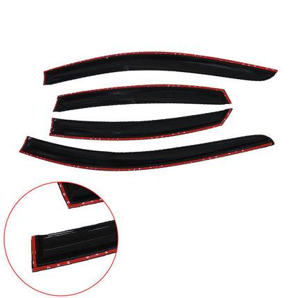 Findmall Side Window Visors Rain Guard Wind Vent Shade Deflector Replacement for 2015-2019 Hyundai Sonata