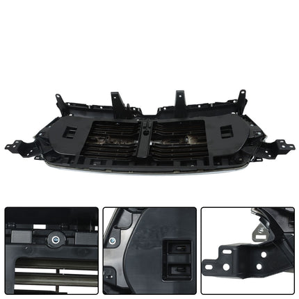 Findmall Front Upper Bumper Mesh Grille with Frame and Base Replacement for Ram 1500 2019-2022