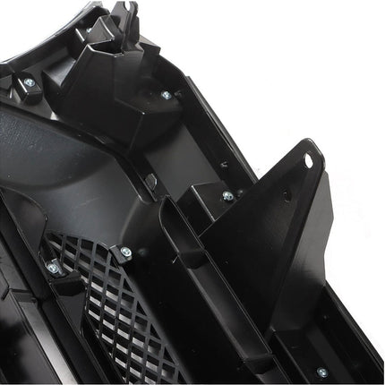 Findmall Front Upper Grille for 2012-2015 Toyota Tacoma, Chrome Frame with Gray Insert