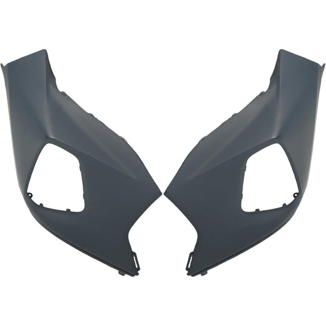 Findmall Front Bumper Upper Covers for 2019‑2022 Chevrolet Blazer, Plastic Primed, Left and Right Side 2Pcs, Replacement for 84537991, 84537990, GM1017109 and GM1016109