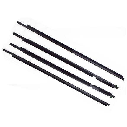 Findmall Outer Window Weatherstrip Kit for 2003-2009 Lexus GX470 & Toyota Prado, 4-Piece
