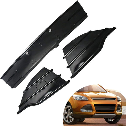 Findmall Front Lower Side Bumper Grille for 2013-2016 Ford Escape, Black