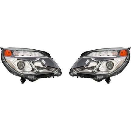 Findmall Headlight Assembly Pair Replacement for Equinox 2016-2017