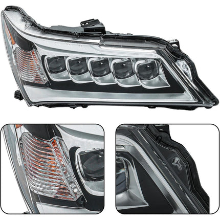 Findmall Headlight Assembly RH Replacement for Acura MDX 2014-2016